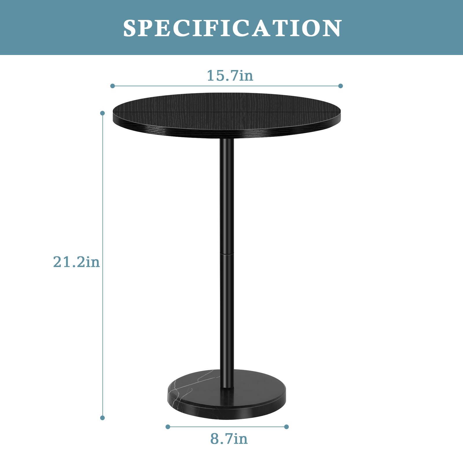SPECIFICATION

15.7in  
21.2in  
8.7in