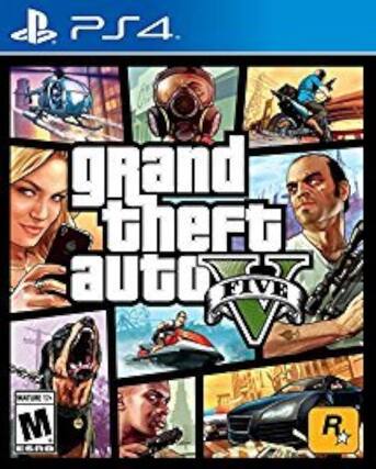 PS4
Grand Theft Auto V
M
R - M (Mature 17+)