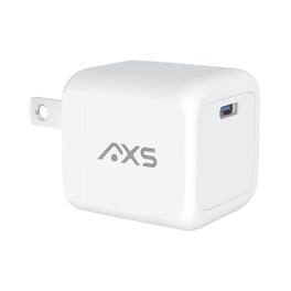 AXS - 20W PROCharge USB-C PD GaN Wall Charger - White