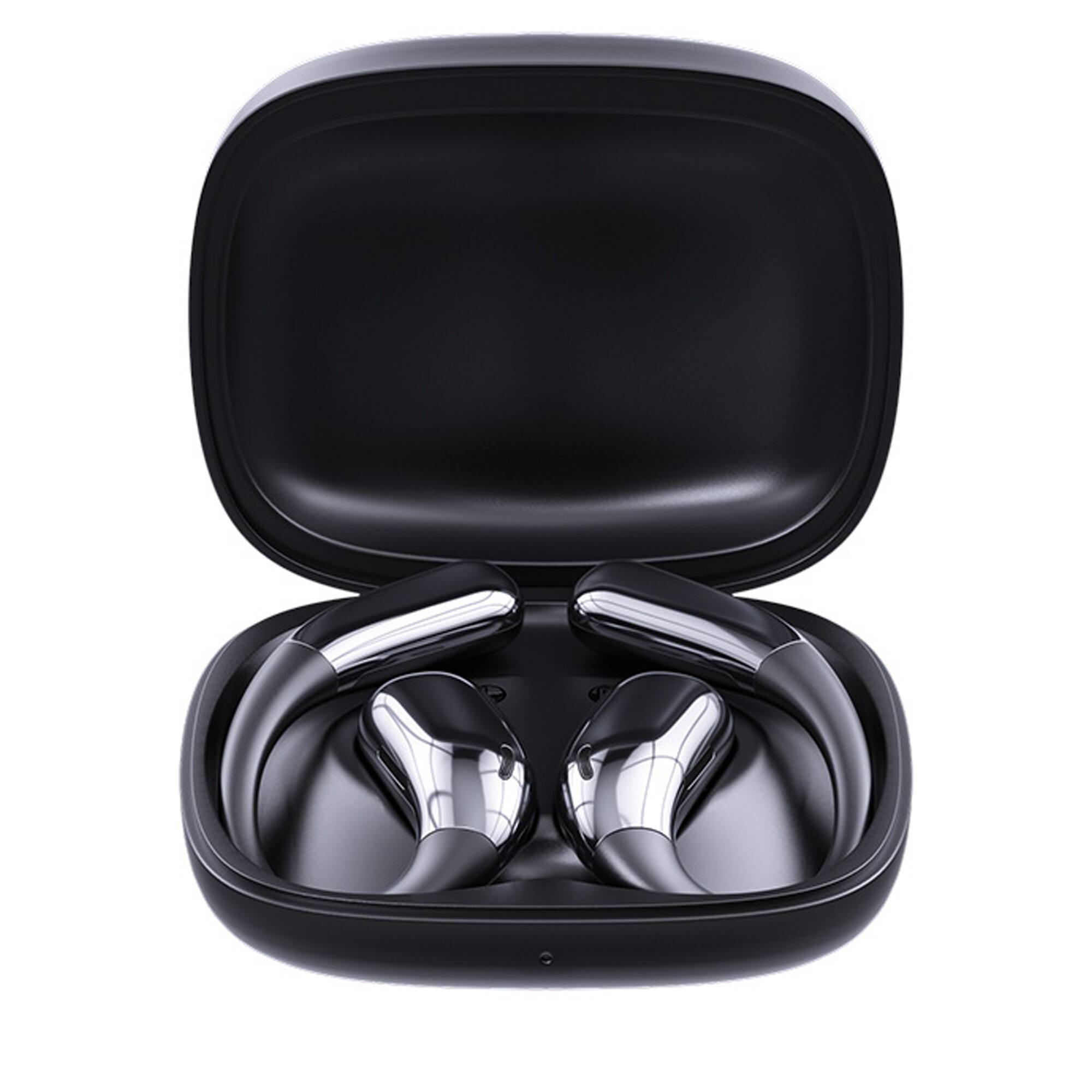 Front. YONWAY - Wireless Bluetooth Earbuds, Ear Hook Style Translation Earbuds Support 147 languages with Charging Case.