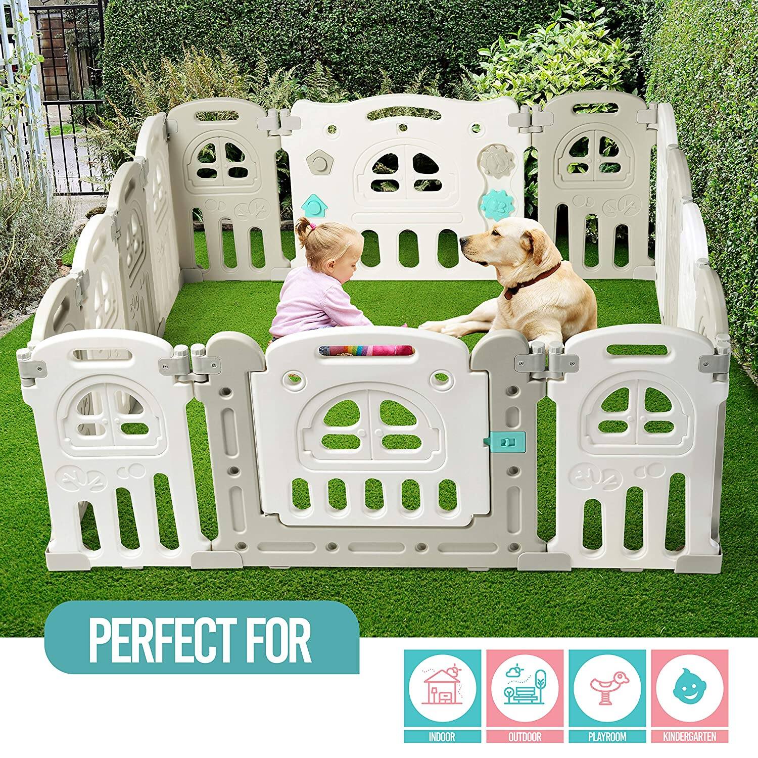 PERFECT FOR  
INDOOR  
OUTDOOR  
PLAYROOM  
KINDERGARTEN