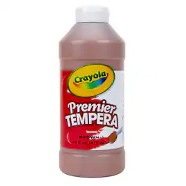 Crayola - Premier Tempera Paint 16 oz Brown