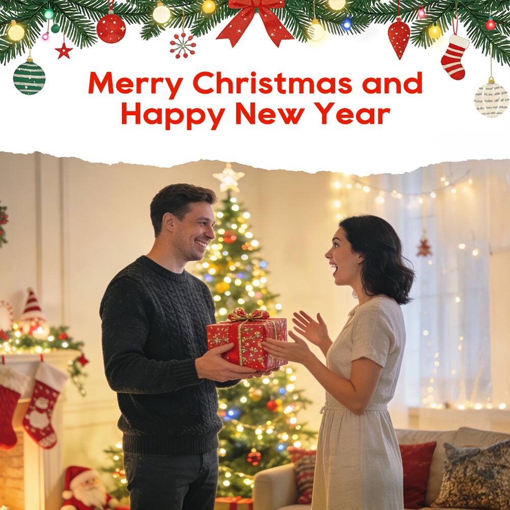 Merry Christmas and Happy New Year
