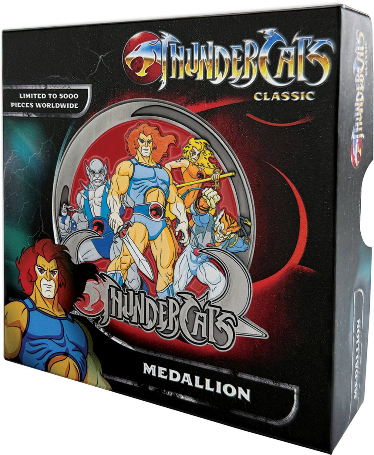LIMITED TO 5000 PIECES WORLDWIDE  
THUNDERCATS CLASSIC  
MEDALLION