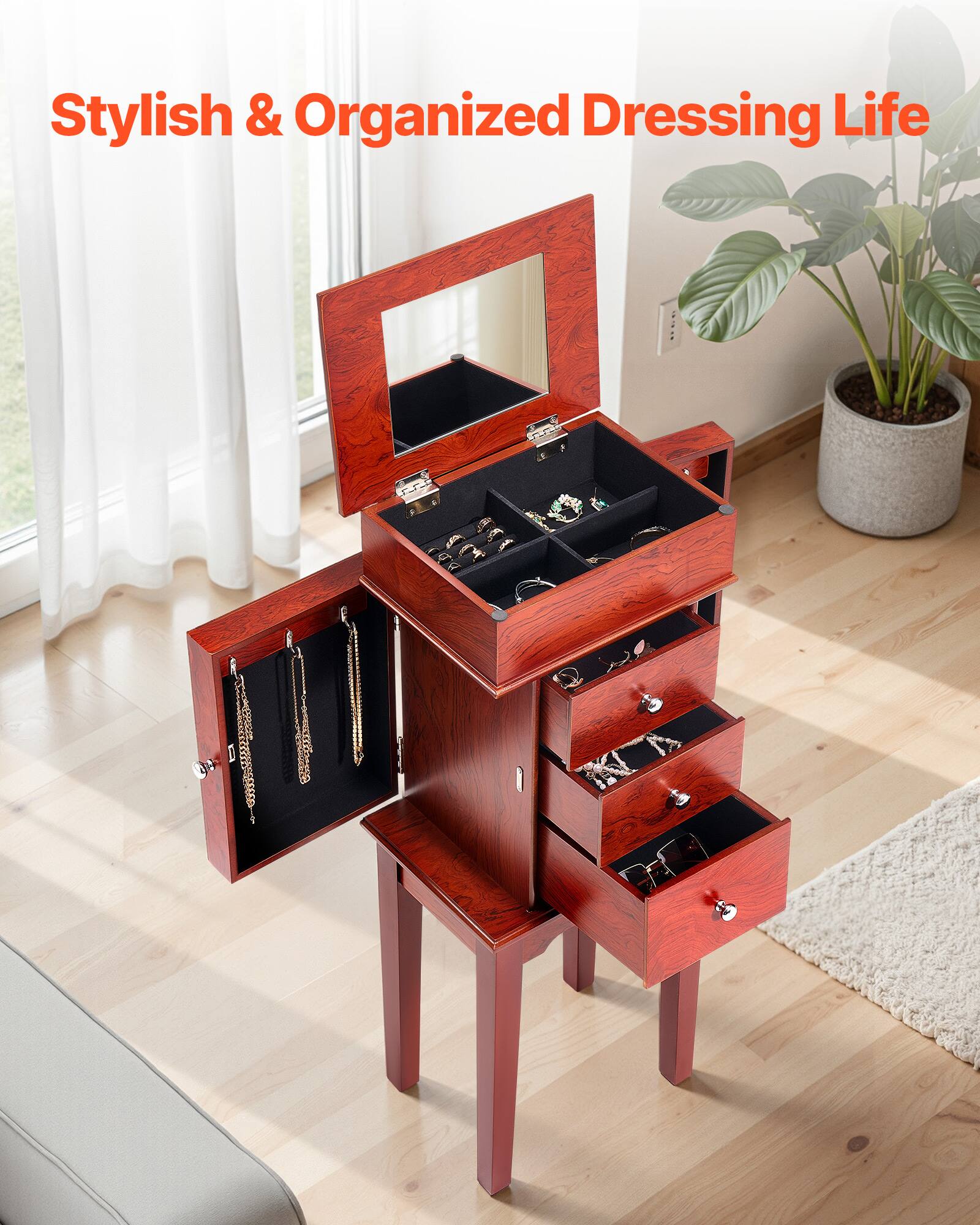 Stylish & Organized Dressing Life