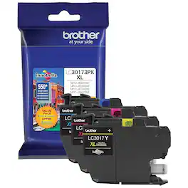 Brother - LC30173PK High Yield Ink Cartridge, 3/Pack - Cyan/Magenta/Yellow
