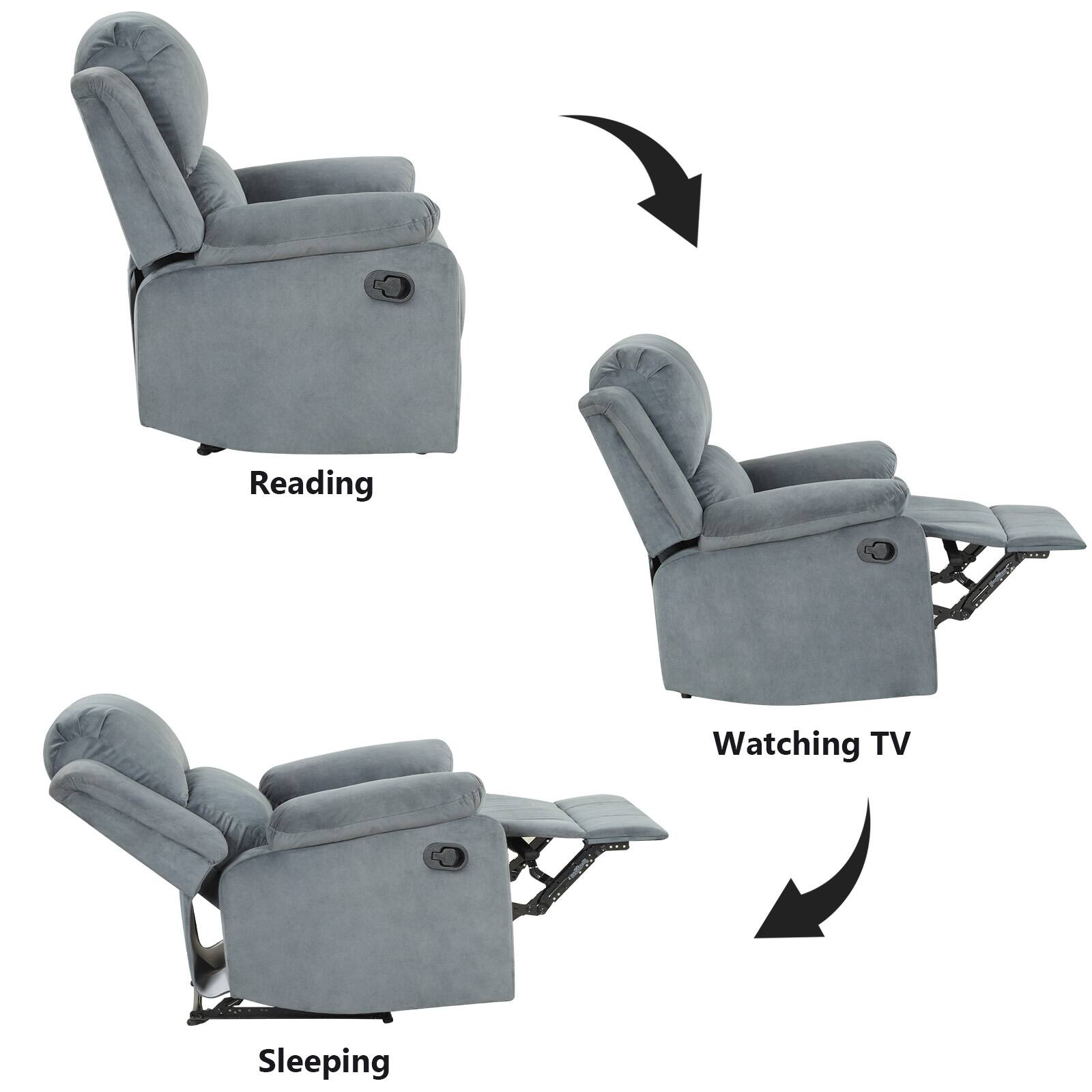 Reading  
Watching TV  
Sleeping