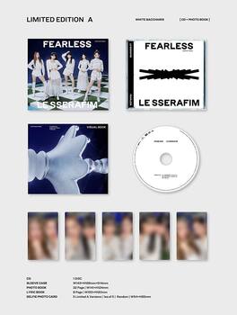 Le Sserafim - LE SSERAFIM - Fearless (Limited Edition A - CD + Photobook) - COMPACT DISCS