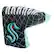 Alt View 2. Team Golf - Seattle Kraken Quilted Blade Putter Cover - Multicolor.