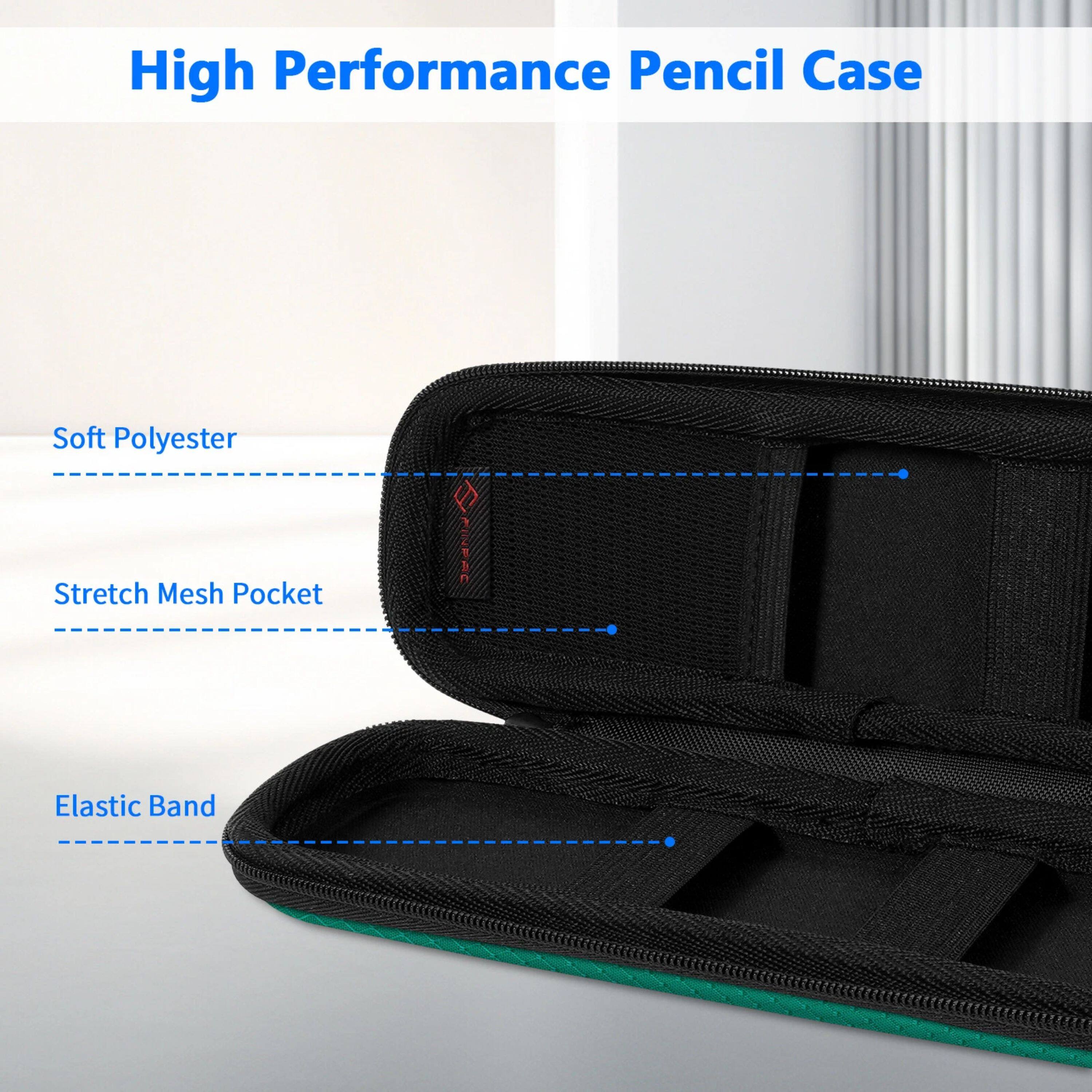High Performance Pencil Case

- Soft Polyester
- Stretch Mesh Pocket
- Elastic Band