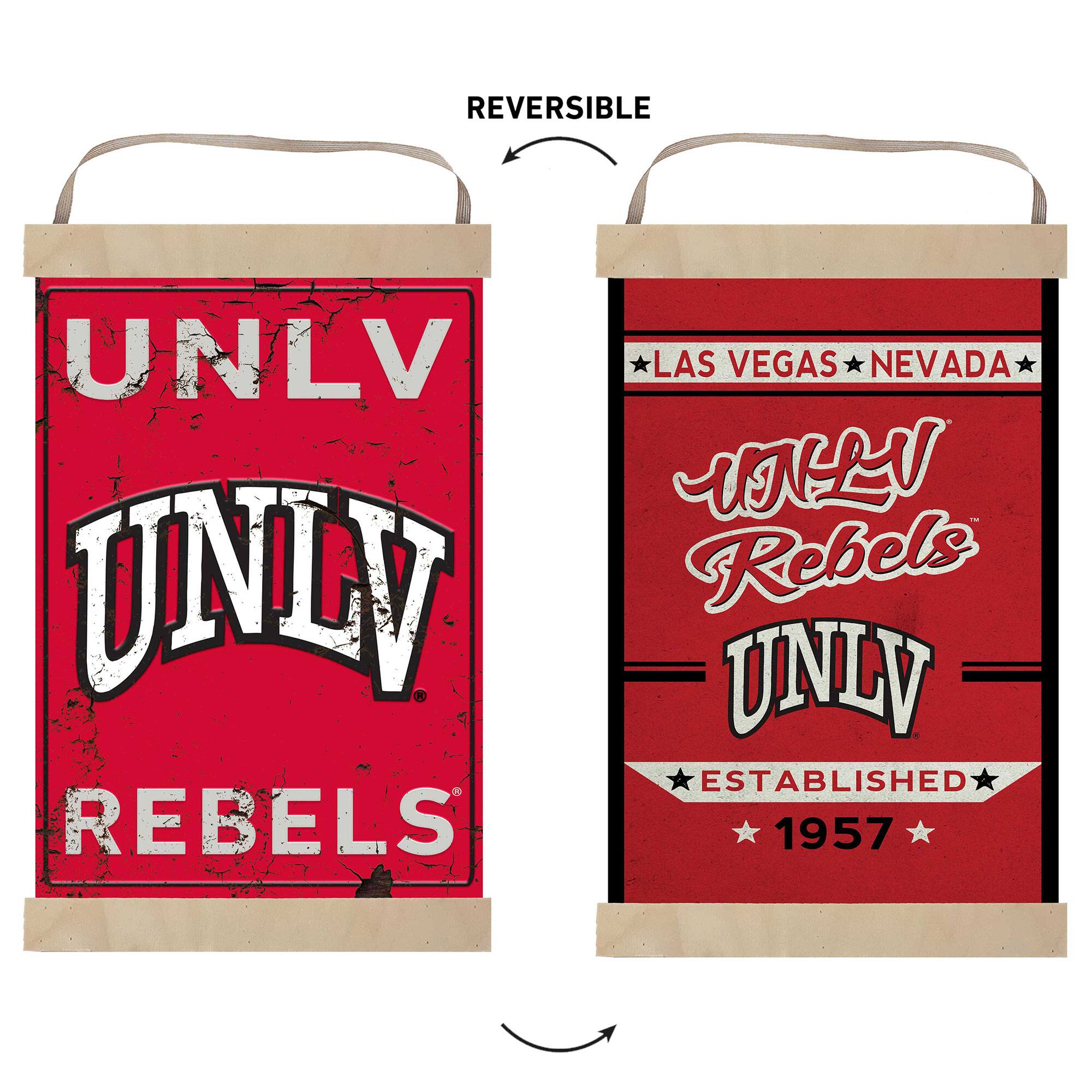 REVERSIBLE  
UNLV  
UNLV REBELS  
LAS VEGAS NEVADA  
UNLV Rebels  
UNLV ESTABLISHED 1957
