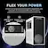 FLEX YOUR POWER
Whether you are playing the latest games, designing the next skyscraper, or crunching scientific data, you need a powerful processor and graphics that can handle it all.
AMD Ryzen 7 8700F
NVIDIA GeForce RTX 5060
16L