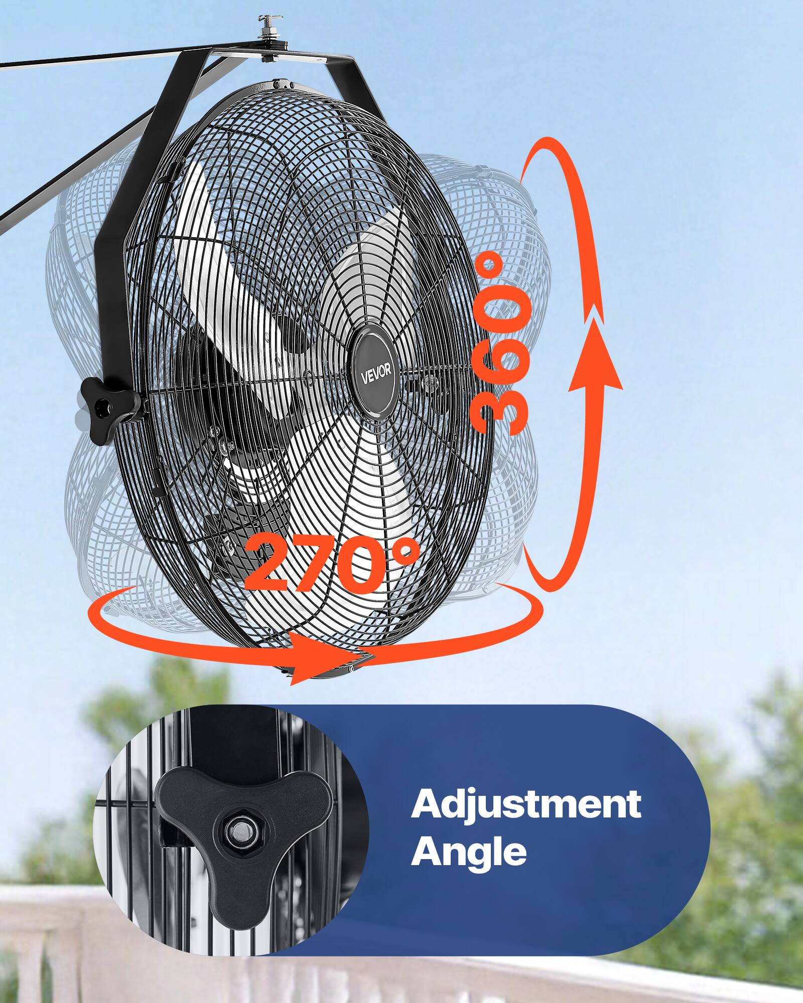 VEVOR 360° 270° Adjustment Angle