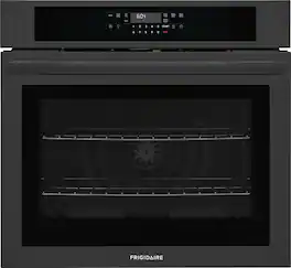Frigidaire - 30" Single Wall Oven with Air Fry - Black