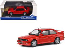 1990 BMW Alpina B6 (E30) Brilliant 1/43 Diecast Model Car by Solido - Red