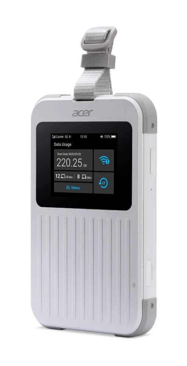 Acer 5G Carrier  
Data Usage  
Start Date: 2025/05/20  
220.25 GB  
12.4 GHz 8  
Menu  
6 SHz 1