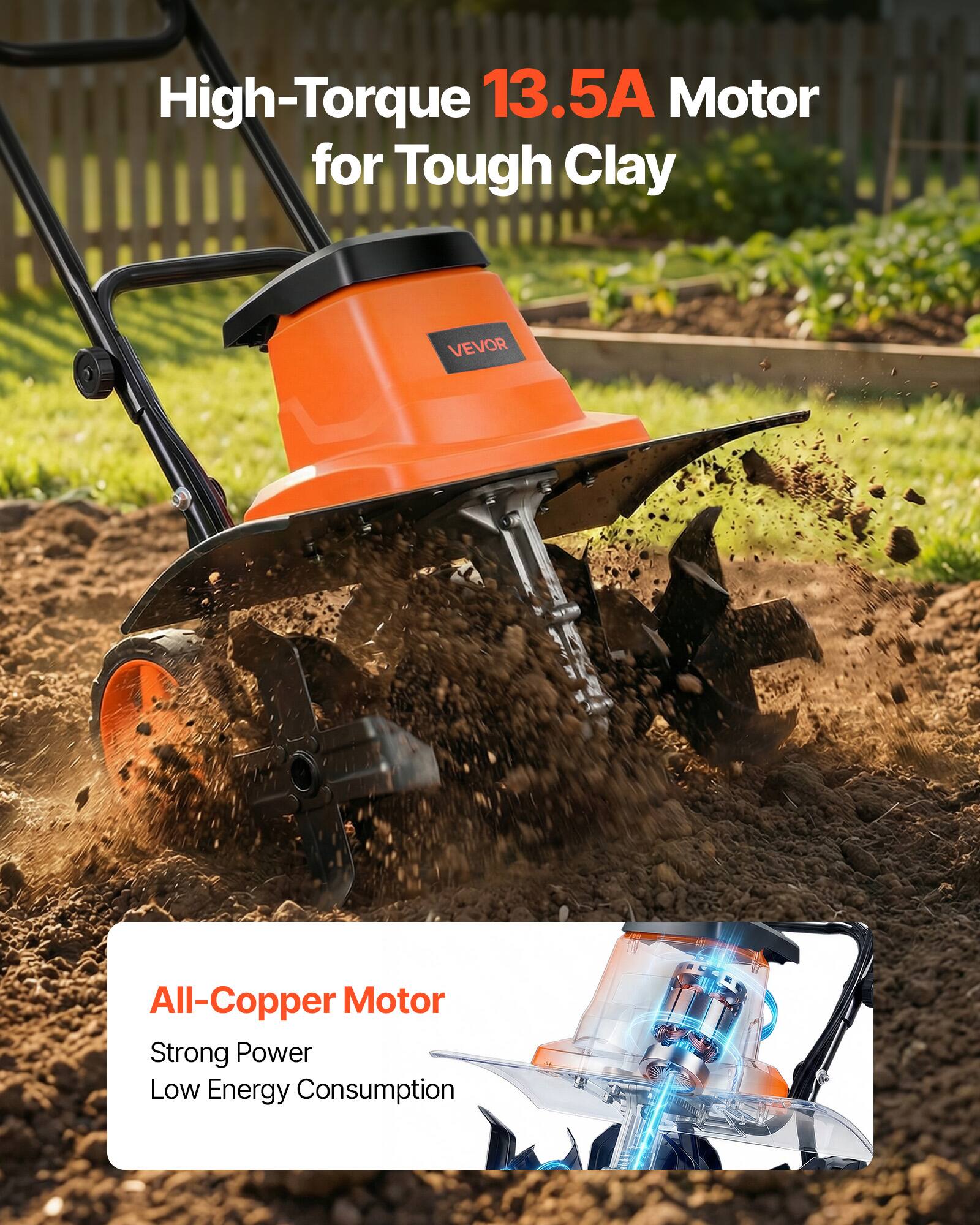 High-Torque 13.5A Motor for Tough Clay

All-Copper Motor
Strong Power
Low Energy Consumption