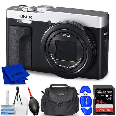 Panasonic TZ99 ZS99 Digital Camera (Silver) DC TZ99E S 7PC Panasonic TZ99 ZS99 Digital Camera (Silver) DC TZ99E S 7PC
