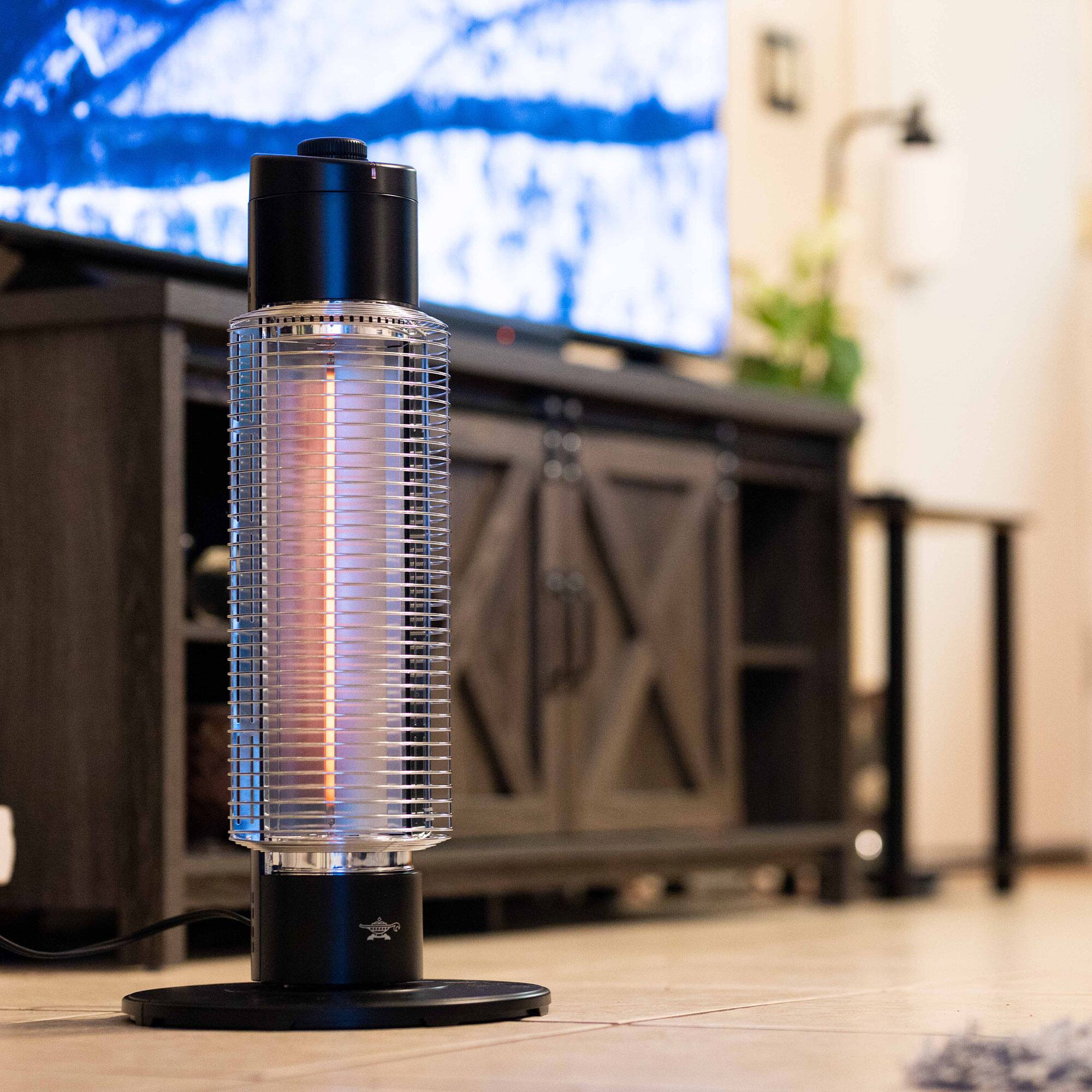 Alt View 7. Sengoku - Sengoku HeatMate Portable Instant Graphite Medium Tower Electric Heater, Black - Black.