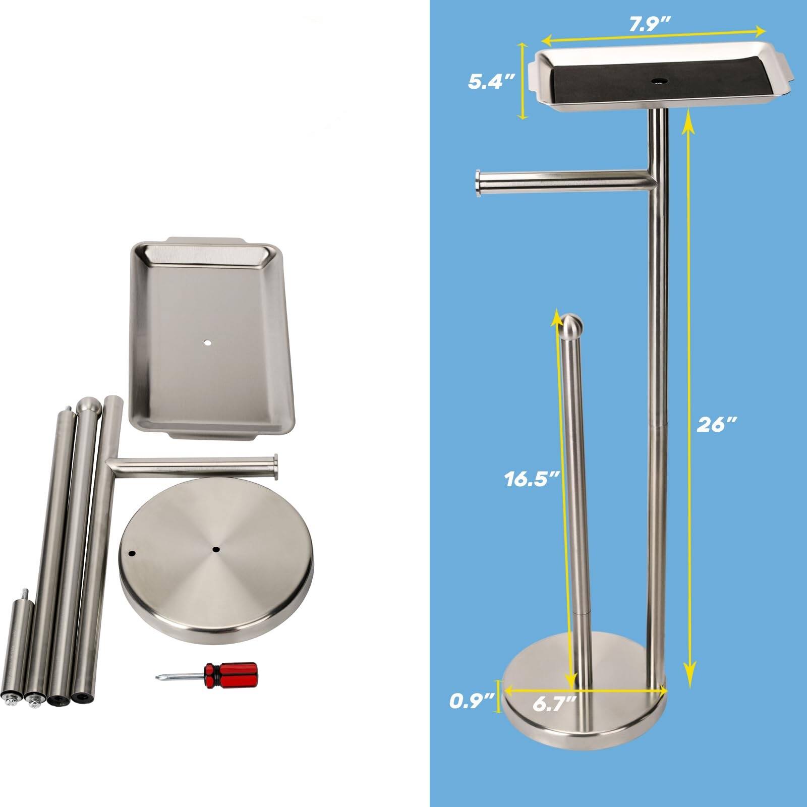 7.9"  
5.4"  
26"  
16.5"  
0.9"  
6.7"