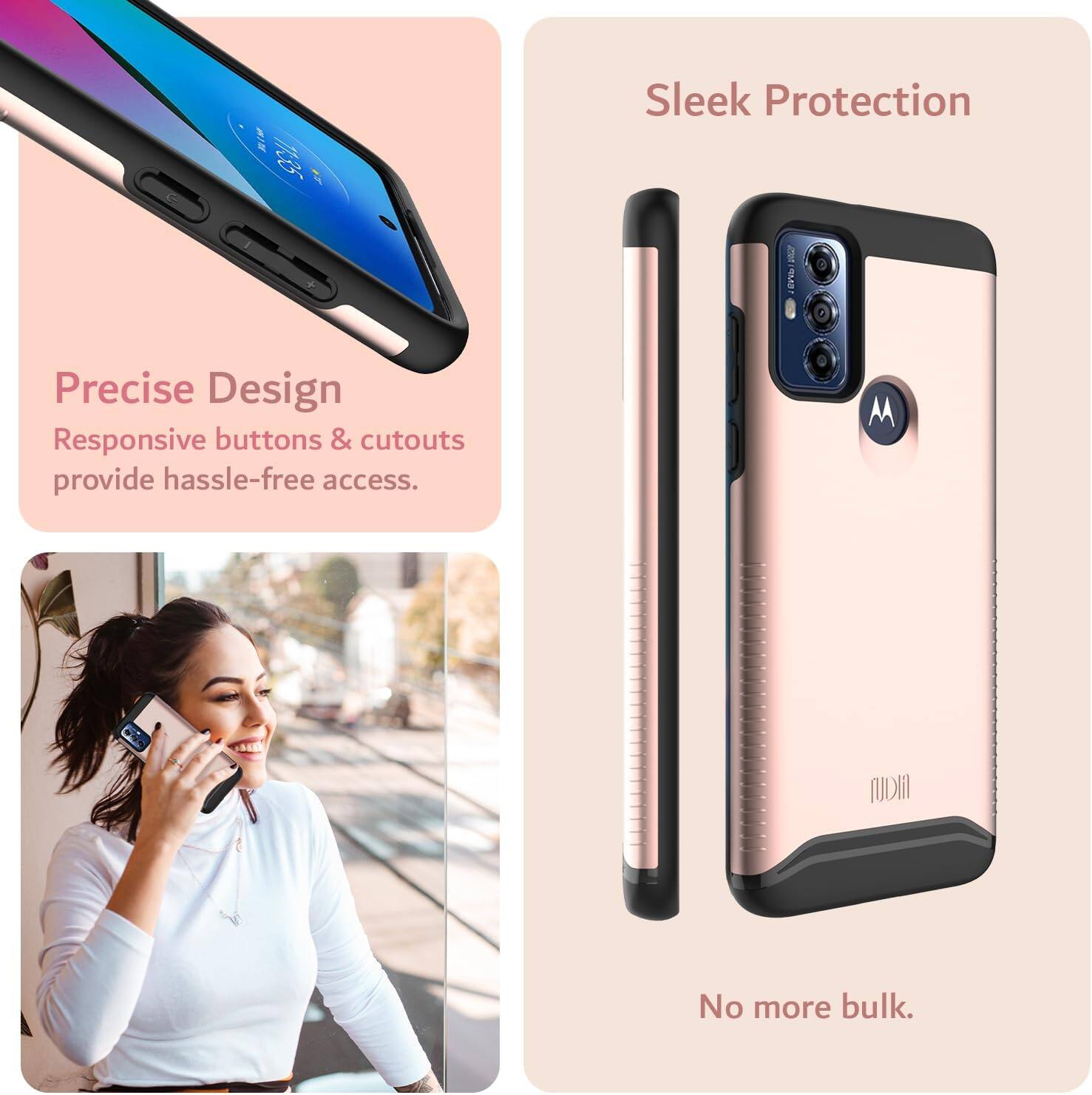 - Sleek Protection
- Precise Design
- Responsive buttons & cutouts provide hassle-free access.
- No more bulk.