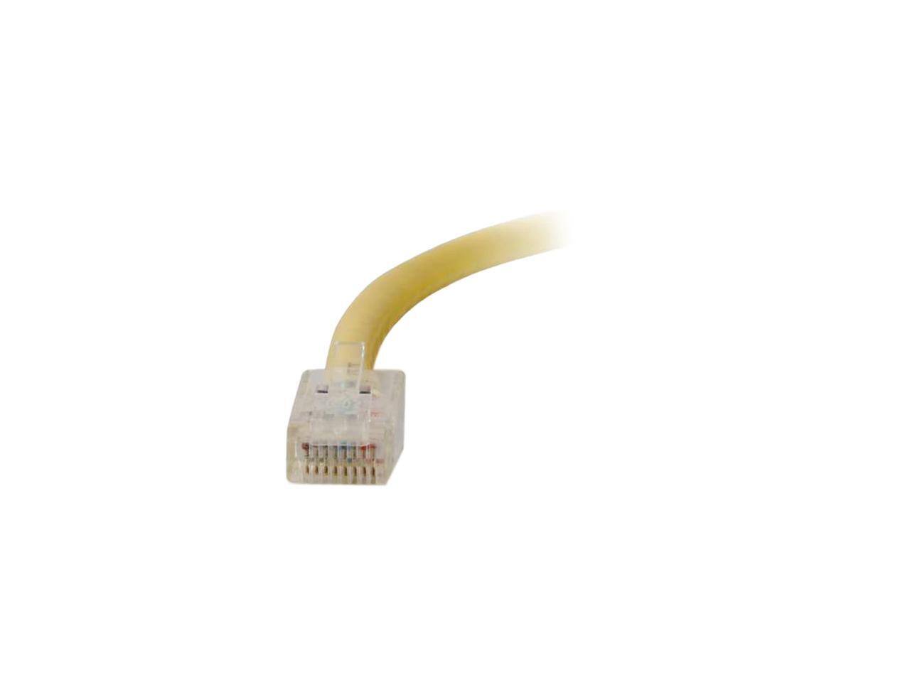 Alt View 2. Cables to Go - C2G 04174 Cat6 Cable - Non-Booted Unshielded Ethernet Network Patch Cable, Yellow (6 Feet, 1.82 Meters).