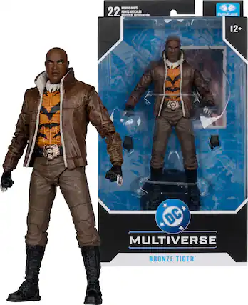 MOVING PARTS!
22 POINTS DE ARTICULACIÓN
22 POINTS ARTICULS
McFARLANE
12+
DC MULTIVERSE
BRONZE TIGER