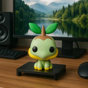 Funko POP! Games: Pokemon Turtwig COLLECTIBLES Multicolor Funko POP! Games: Pokemon Turtwig COLLECTIBLES Multicolor