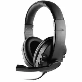 Centon - OTM Essentials Pro OB-AOK Headset - Stereo - USB - Wired - Over-the-head, Over-the-ear, On-ear - Binaural - Circumaural - Black