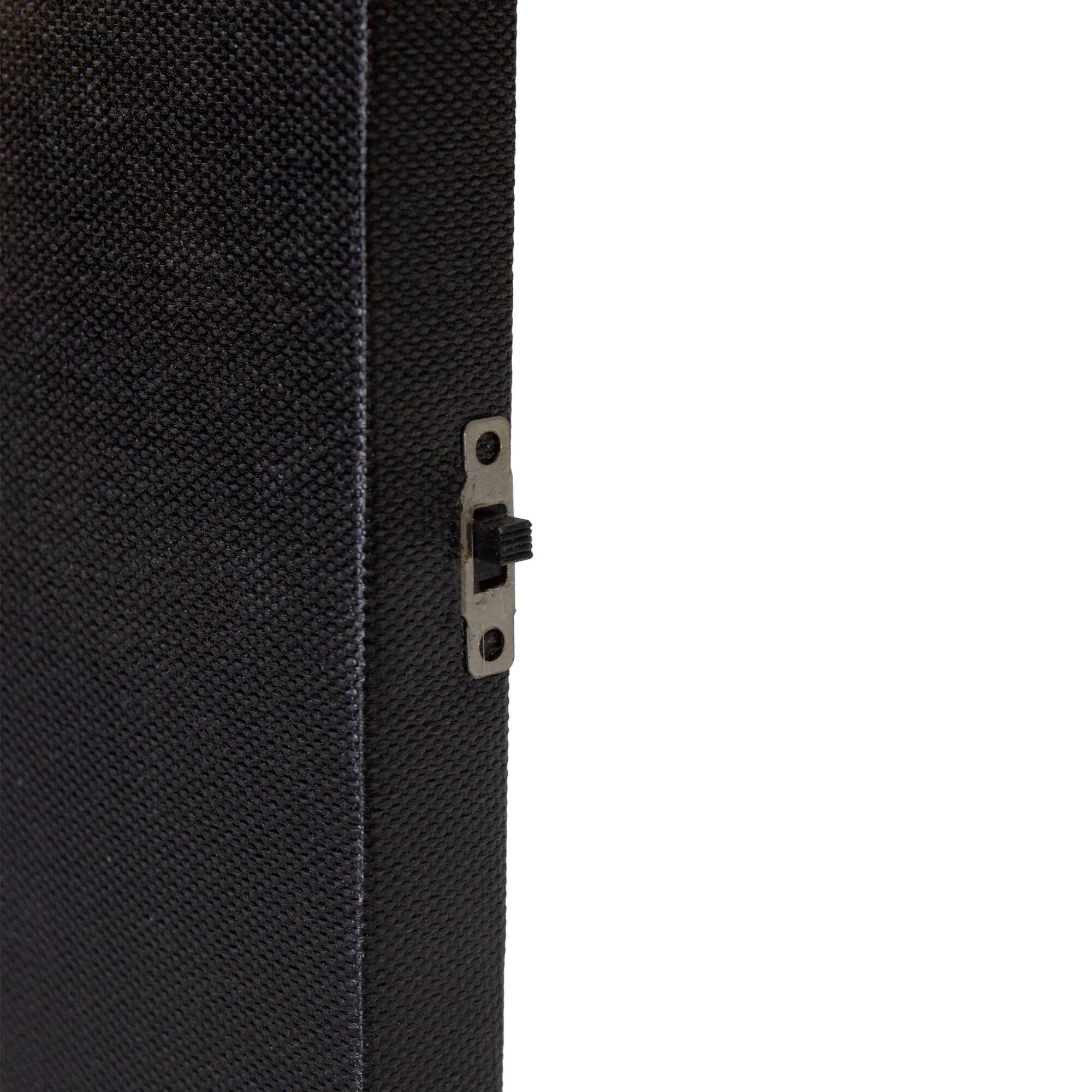 Alt View 5. Northlight - LED Lighted Flickering Heart-Shaped Candles Canvas Wall Art 15.75" - Black.