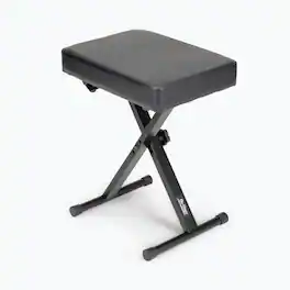 On Stage Stands - On Stage KT7800 Padded Keyboard Bench - Black
