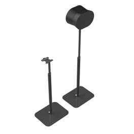 Flexson - Essentials Adjustable Floor Stands for Sonos Era 300 (Black, Pair) - "NA"
