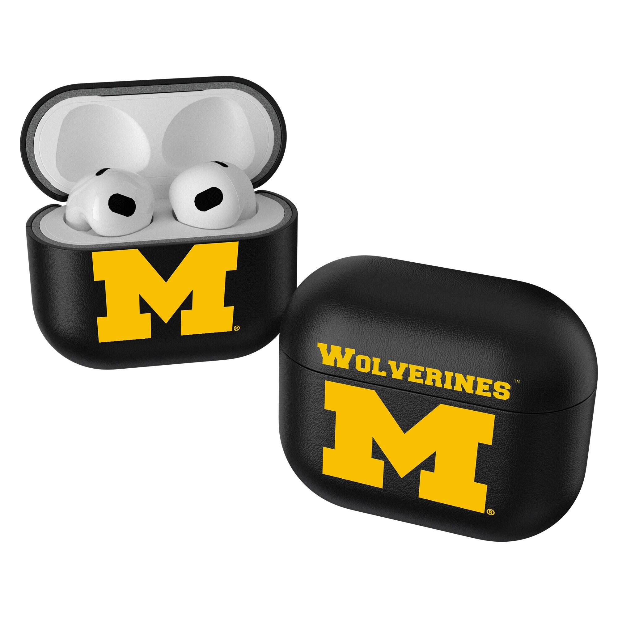 Keyscaper - Michigan Wolverines Michigan Wolverines Insignia 2nd Gen AirPods Pro Case Cover - Black