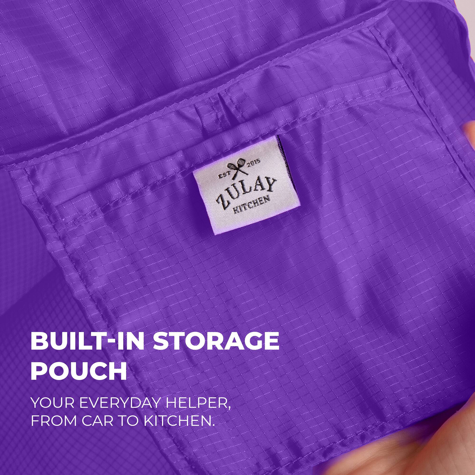 2015 EST ZULAY KITCHEN  
BUILT-IN STORAGE POUCH  
YOUR EVERYDAY HELPER, FROM CAR TO KITCHEN.