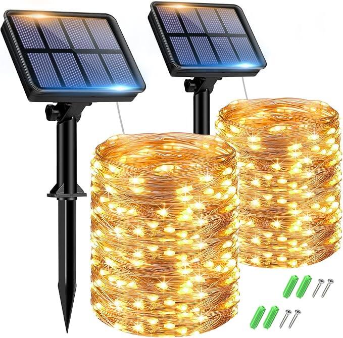 Solar Powered String Lights