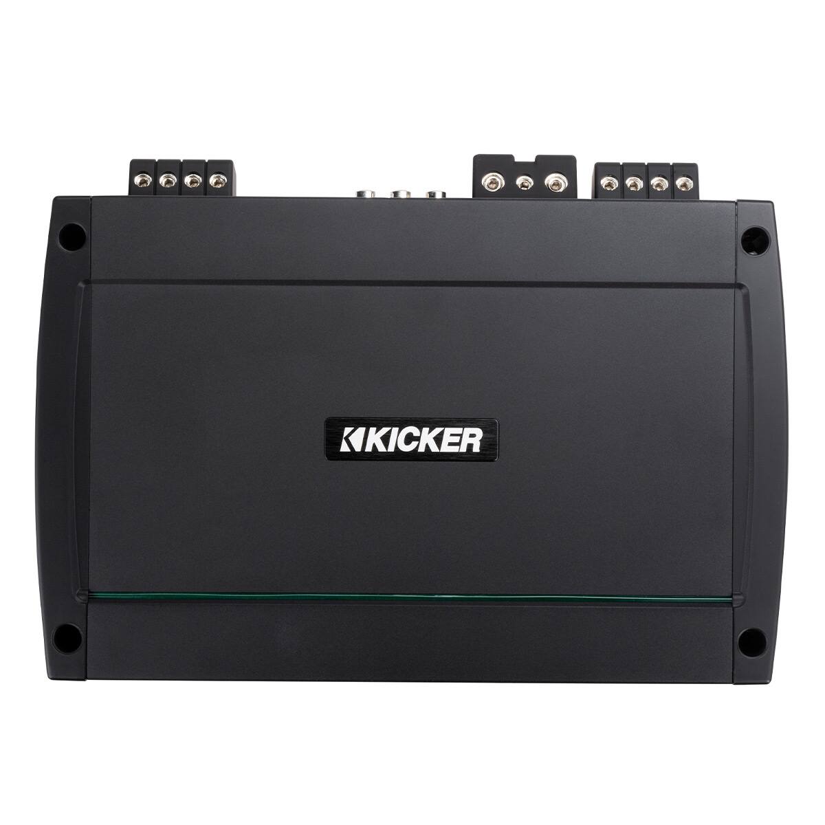 Front. KICKER - Kicker 48KXMA800.4 4-Channel Full-Range Class D Marine Amplifier - Black.