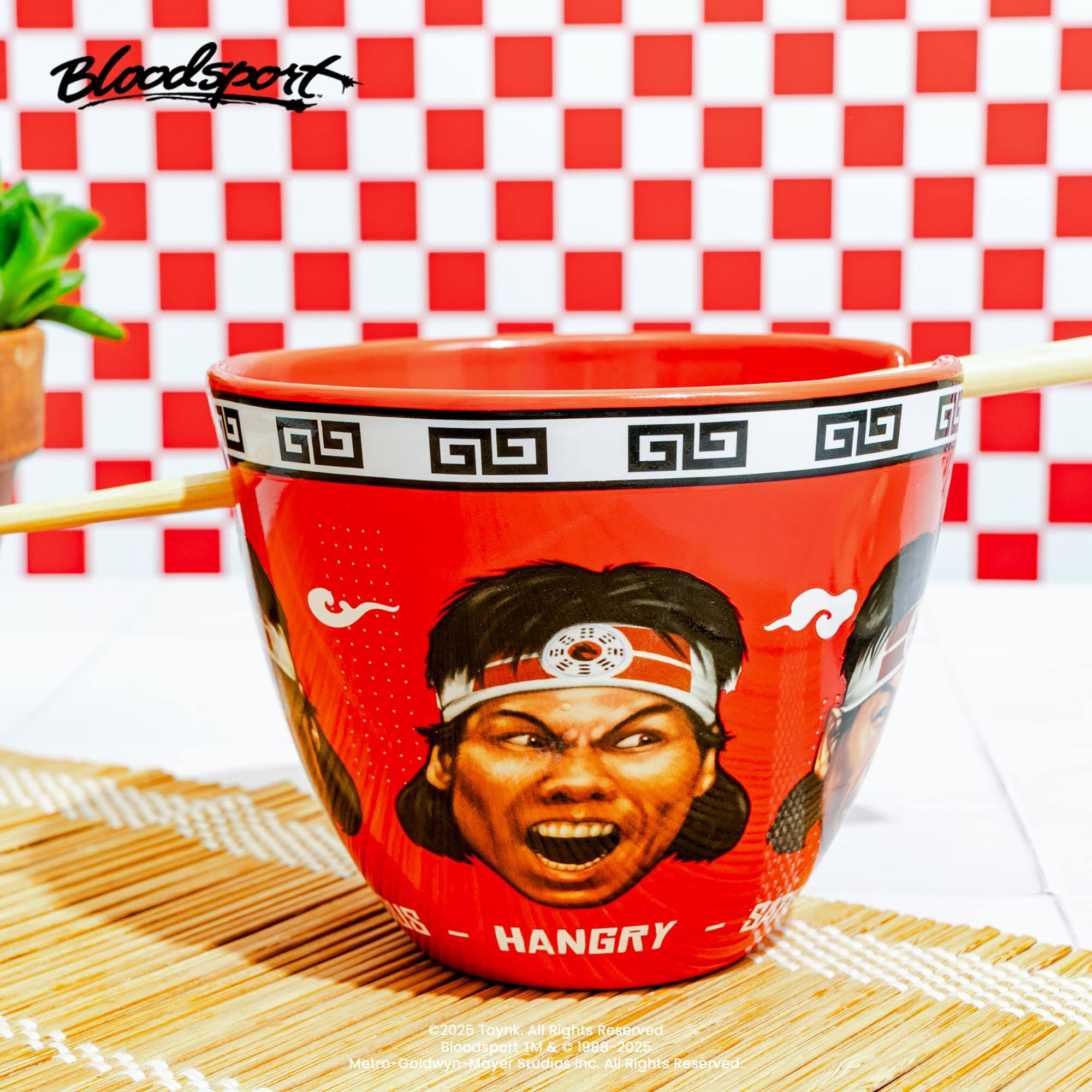 Bloodsport 18 - HANGRY 2026  
Toynk All Rights Reserved  
Bloodsport TM & C 1988-2025  
Matro-Goldwyn-Mayer Studios Inc. All Rights Reserved