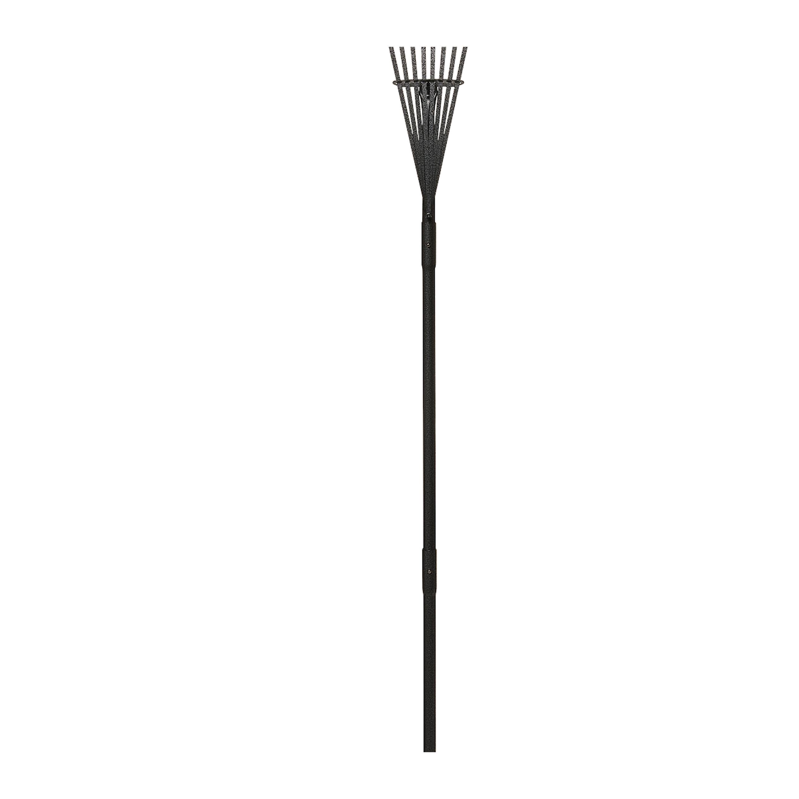 Alt View 1. Yard Butler - World’s Greatest Rake 8” Shrub Rake - Wooden Handle, Steel Tines, Easy to Maneuver ILT-8KD.