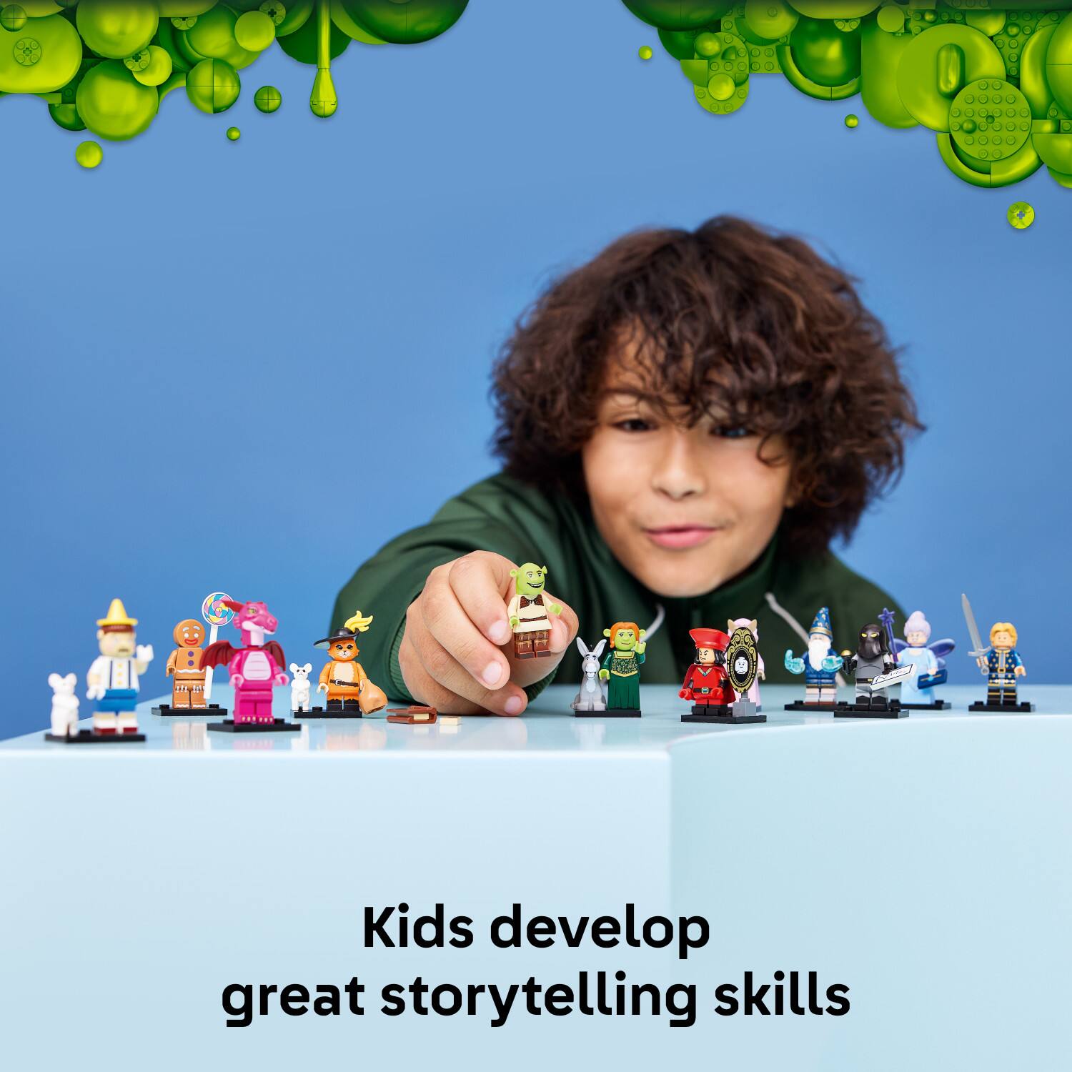 Kids develop great storytelling skills