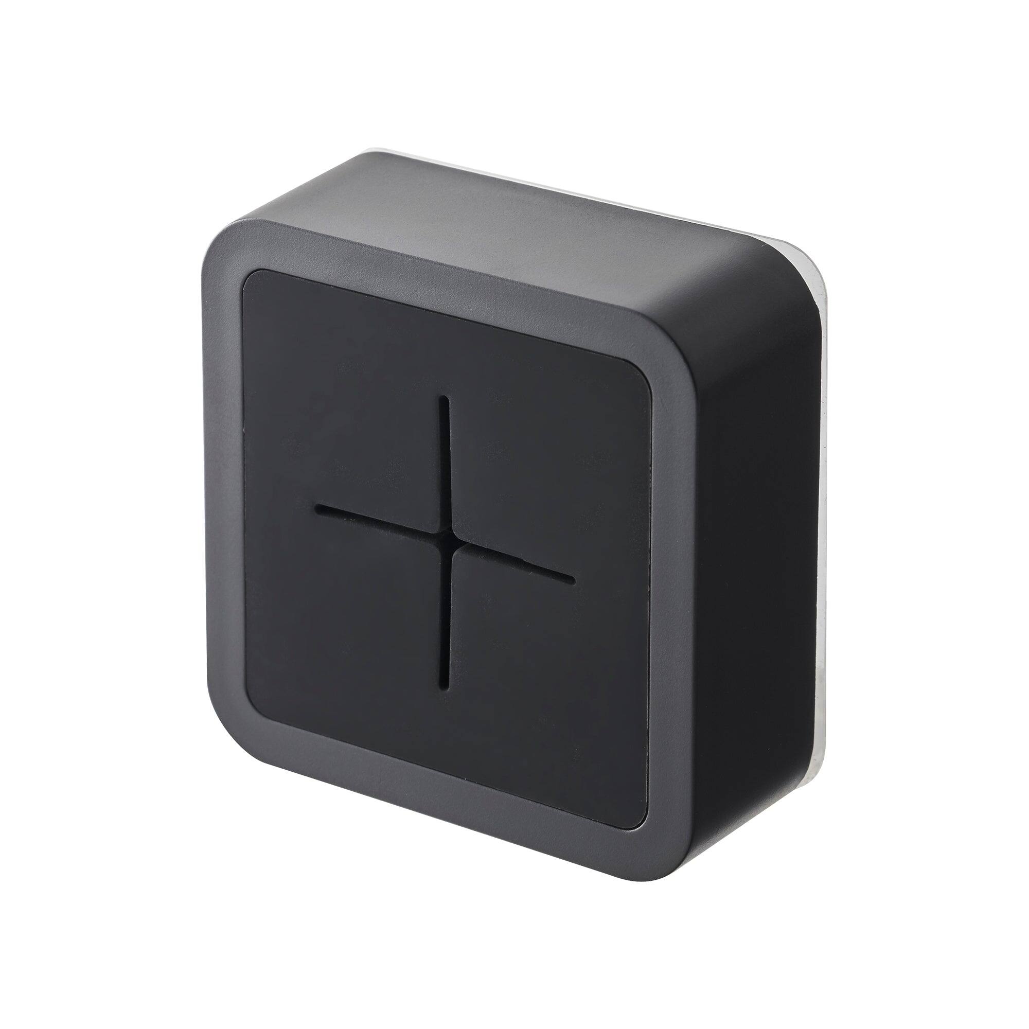 Alt View 5. Yamazaki Home - Traceless Adhesive Kitchen Towel Holder - Black.