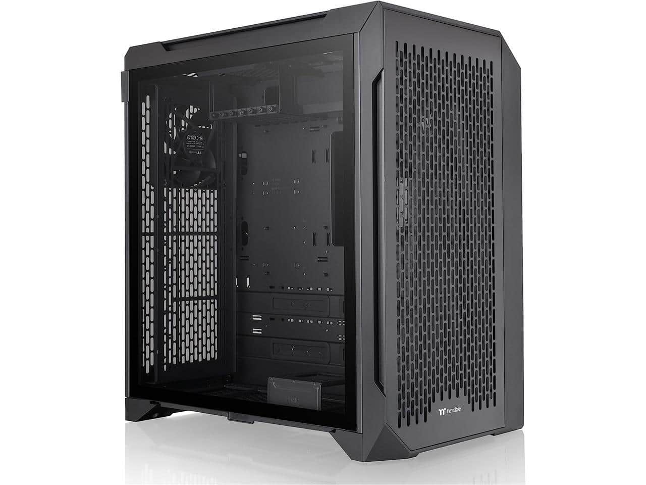 Thermaltake - CTE C700 Air Mid Tower, 3x140mm Fans, Tempered Glass, CA-1X7-00F1WN-00 - White