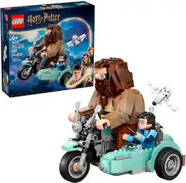 LEGO - Harry Potter Hagrid & Harry's Motorcycle Ride Building Toy 76443