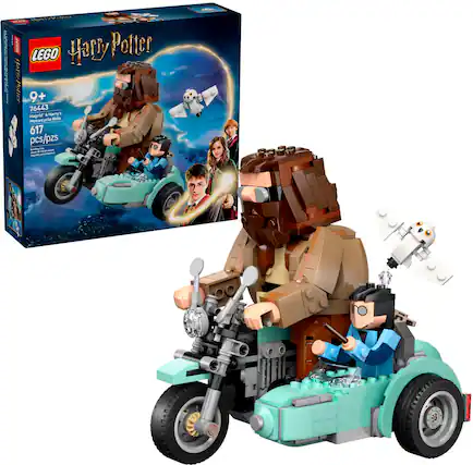 A TIAS - Lego Harry Potter! LEGO Harry Potter 9+ 76443 Magrid & Harry's Motorcycle Ride 617 pcs/pzs am - - - - - - -
