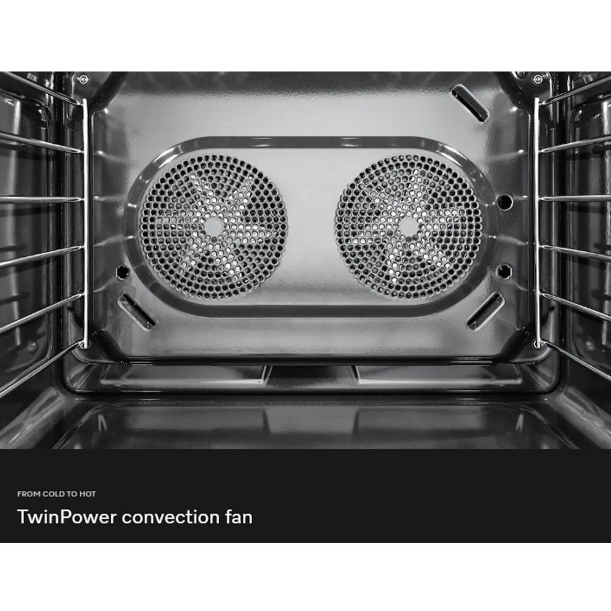 FROM COLD TO HOT  
TwinPower convection fan
