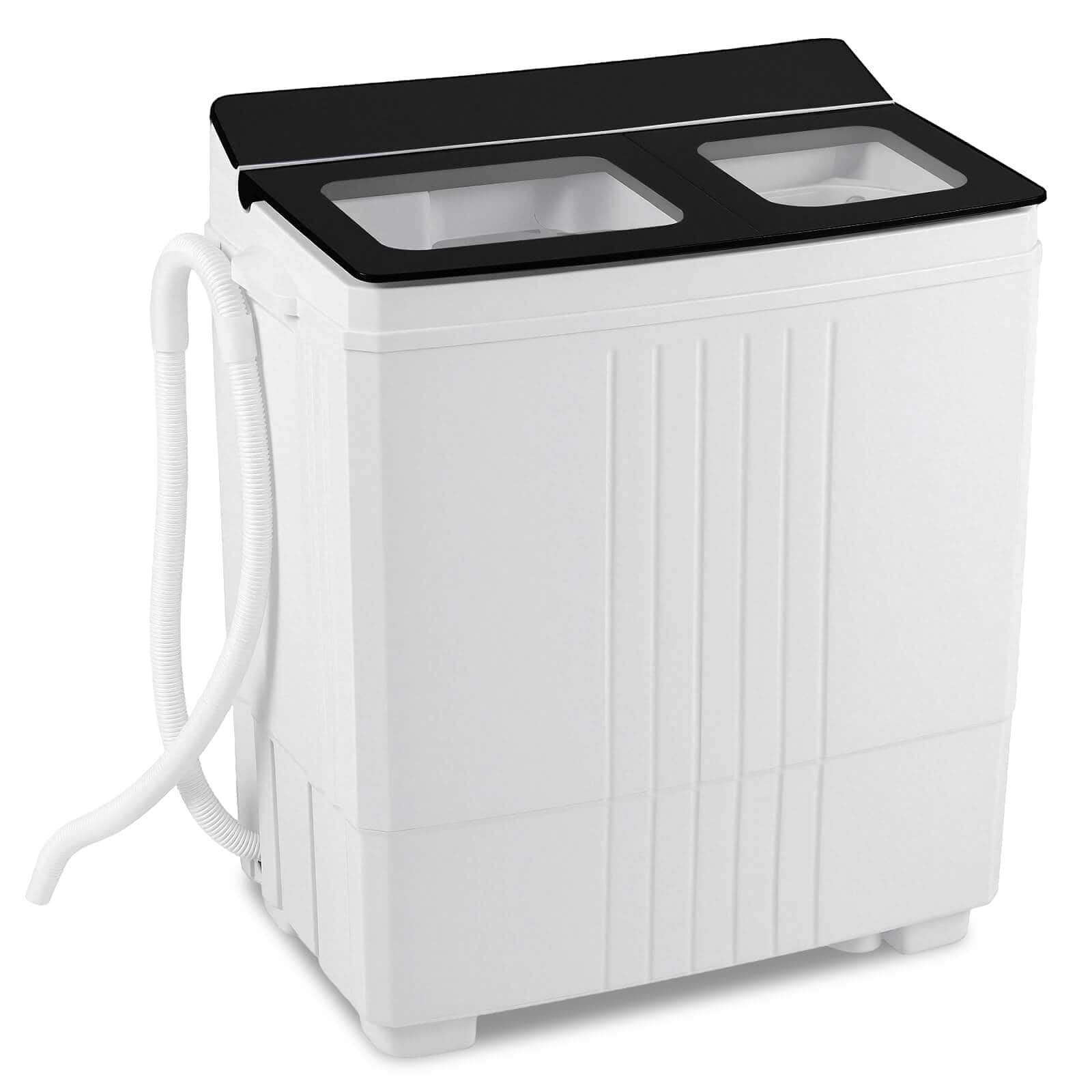 Portable Washing Machine, 20 lbs Compact Laundry Machine with 12 LBS Washer