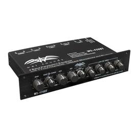 Wet Sounds - WS-420BT 4-Band Parametric EQ with Bluetooth Three Zone Control - Black/Gray