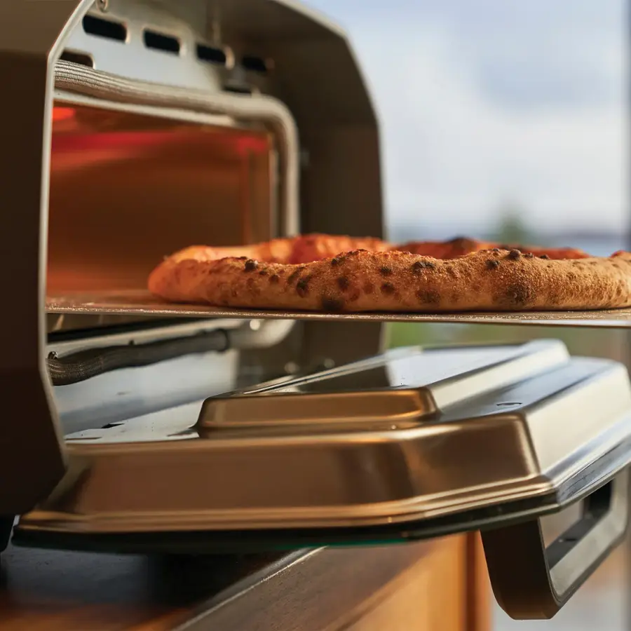Alt View 18. Ooni - Volt 12 Electric Indoor Pizza Oven - Black.