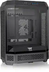Thermaltake - Tower 600 Mid Tower ATX PC Case - Black - Front_Zoom