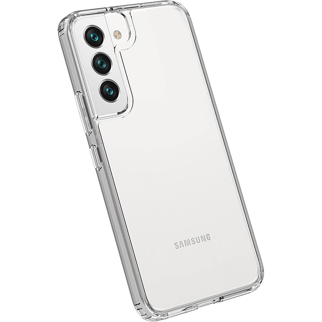 Alt View 11. SaharaCase - Hybrid-Flex Hard Shell Case for Samsung Galaxy S22 - Clear.