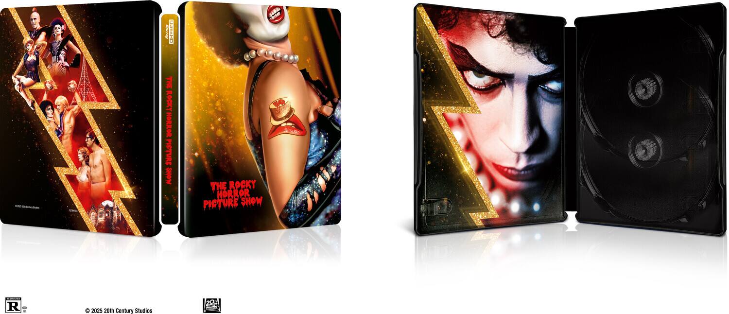 Alt View 1. The Rocky Horror Picture Show (Steelbook)   - 4K Blu-Ray.